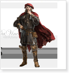 Assassin's Creed II Leonardo da Vinci Cosplay