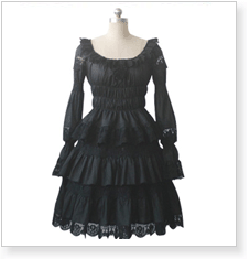 Classic Lolita Shirred Dress