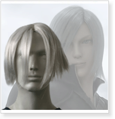 Final Fantasy VII 7 Kadaj Cosplay Wig