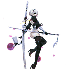 NieR: Automata YoRHa 2B Long Sword