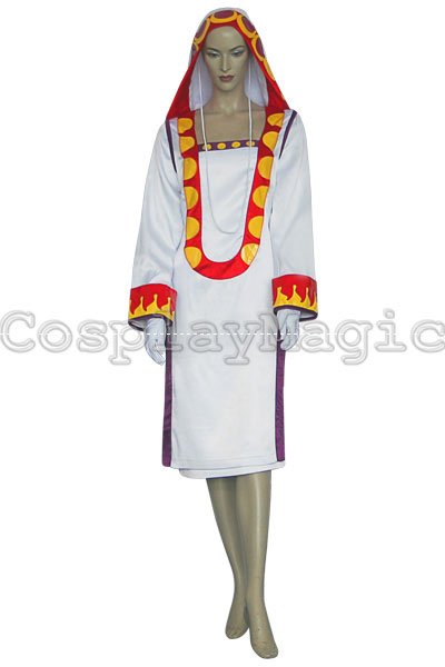 Final Fantasy X-2 White Mage Initial Staff Yuna Cosplay - Image 2