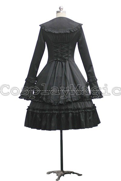 Gothic Lolita Tiered Frill Dress - Image 5