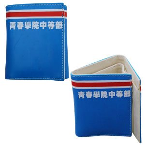 The Prince Of Tennis Seigaku Logo Navy Wallet