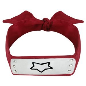Naruto Ninja Star Village HeadBand Red